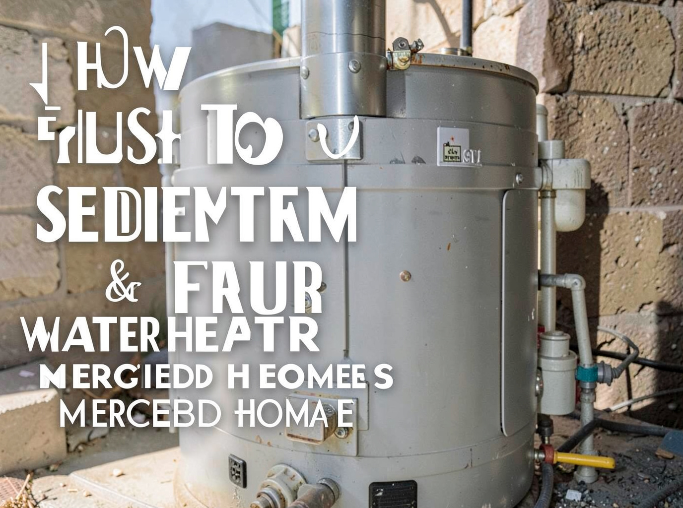 How To Flush Sediment From Your Water Heater In Merced Homes